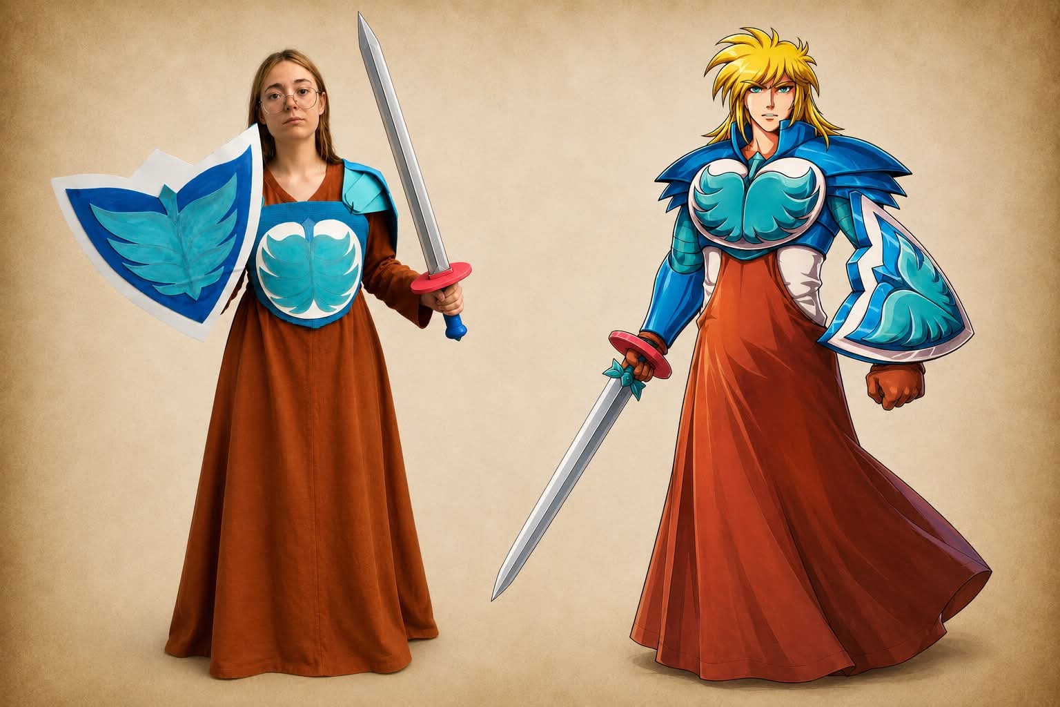 Costume fait main 8